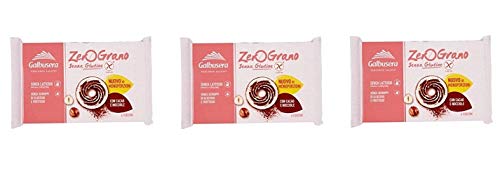 3x Galbusera zero grano Frollini KAKAO UND HASELNÜSSE 220g glutenfrei 6 Portionen von Galbusera