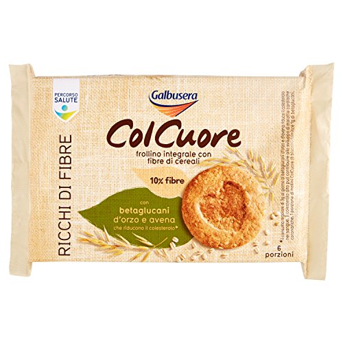 6x Galbusera ColCuore Kekse Vollkornkekse reich an Fasern 300g (6 snack) von Galbusera