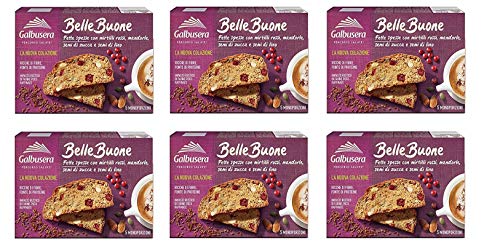 6x Galbusera belle buone Scheiben Mit Preiselbeeren, Mandeln, Kürbiskernen 200g 6x Galbusera belle buone Scheiben Mit Preiselbeeren, Mandeln, Kürbiskernen 200g von Galbusera