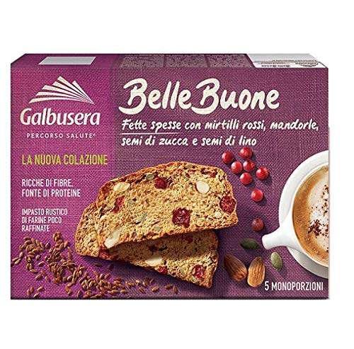 Galbusera belle buone Scheiben Mit Preiselbeeren, Mandeln, Kürbiskernen 200g Galbusera belle buone Scheiben Mit Preiselbeeren, Mandeln, Kürbiskernen 200g von Galbusera