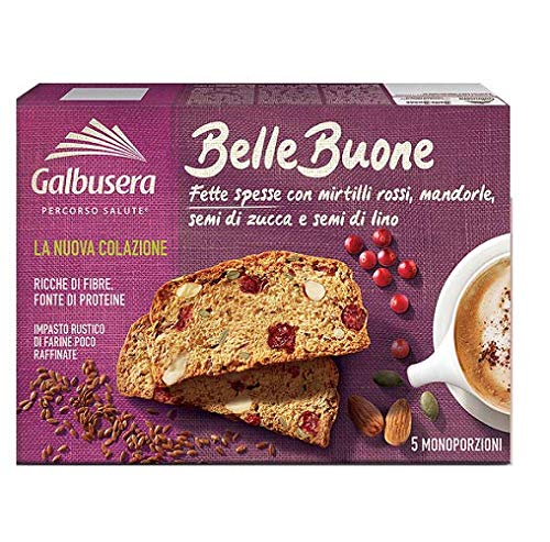 Galbusera belle buone Scheiben Mit Preiselbeeren, Mandeln, Kürbiskernen 200g von Galbusera