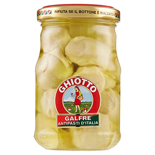 Galfrè Antipasti d’Italia - Sonder Delicacies Olivenöl - Flasche - Artischocken gr. 190 - Italienisch Artisan Produkt von Galfrè