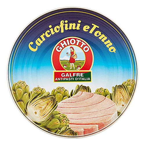 Galfrè Antipasti d'Italia - Spezialitäten - Thunfisch und Artischocken - Box gr. 160 - Italienisch Artisan Produkt von Galfrè