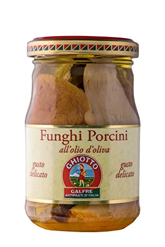 Galfrè Antipasti d’Italia - Steinpilze in Öl Oliven geschnitten - gr. 190 "delikaten Geschmack" - Ohne Essig - Italienisch Artisan Produkt Galfrè Antipasti d’Italia - Steinpilze in Öl Oliven geschnitten - gr. 190 "delikaten Geschmack" - Ohne Essig - Italienisch Artisan Produkt von Galfrè