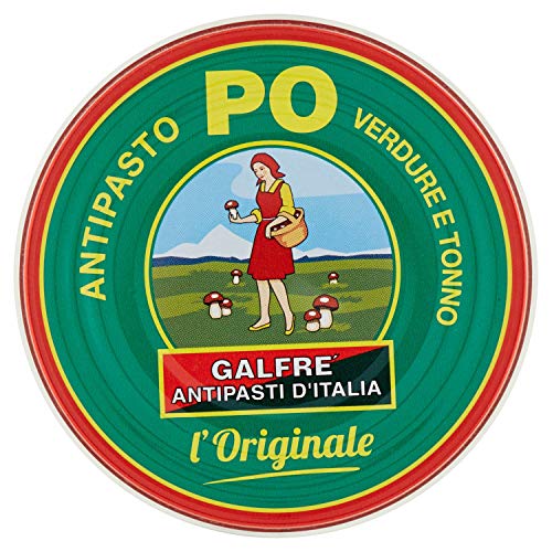 Galfrè Antipasti d'Italia - Vorspeisen - Appetizer Po Box von 1/4 gr. 160 - Italienisch Artisan Produkt von Galfrè