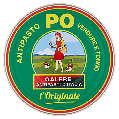 Galfrè Antipasti d'Italia - Vorspeisen - Appetizer Po Box von 2/4 gr. 300 - Italienisch Artisan Produkt von Galfrè