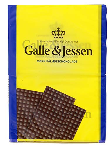 Galle & Jessen - Pålægschokolade Zartbitter Belegschokolade - 240g Galle & Jessen - Pålægschokolade Zartbitter Belegschokolade - 240g von Galle & Jessen