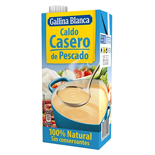 Gallina Blanca Fischbrühe - Caldo Casero De Pescado - 1er Pack (1 x 1 L) von Gallina Blanca