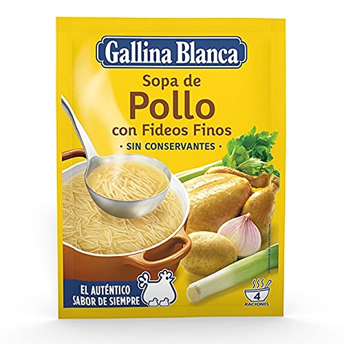 Gallina Blanca Hühnersuppe mit Nudeln auf - 72 gr. Gallina Blanca Hühnersuppe mit Nudeln auf - 72 gr. von Gallina Blanca