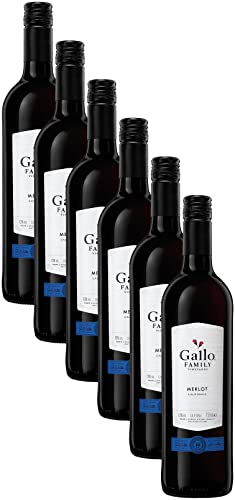 Gallo Family Vineyards Merlot Halbtrocken (6 x 0.75l) von Gallo Family Vineyards