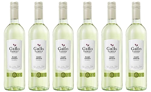 Gallo Family Vineyards Pinot Grigio Halbtrocken (6 x 0.75 l) von Gallo Family Vineyards