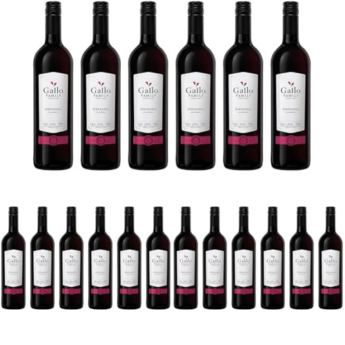 Gallo Family Vineyards Zinfandel (6 x 0.75 l) (Packung mit 3) von Gallo Family Vineyards