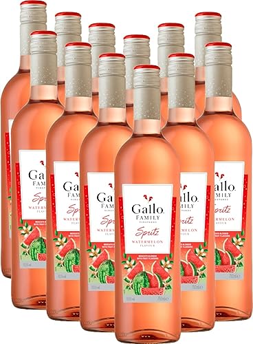 Spritz Wassermelone von Gallo Family - Roséwein 12 x 0,75l VINELLO - 12er - Weinpaket inkl. kostenlosem VINELLO.weinausgießer von Gallo Family Vineyards