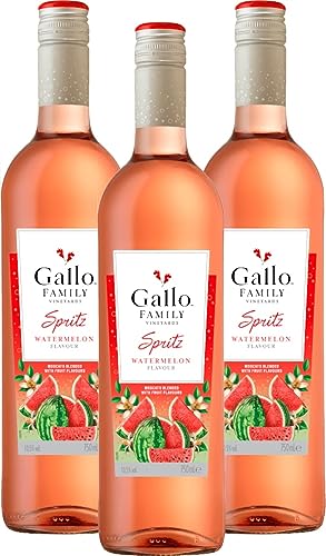 Spritz Wassermelone von Gallo Family - Roséwein 3 x 0,75l VINELLO - 3er - Weinpaket inkl. kostenlosem VINELLO.weinausgießer von Gallo Family Vineyards