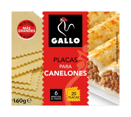 Canelones Gallo 20 Placas 160g Canelones Gallo 20 Placas 160g von Gallo