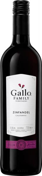 Gallo Family Vineyards Zinfandel Rotwein feinherb von Gallo