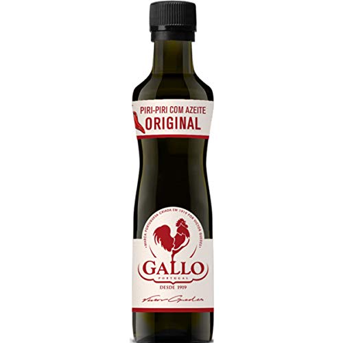 Set von 2 portugiesischen Peri Peri Piri Piri Hot Sauce mit portugiesischem Olivenöl GALLO - 2x50ml von Gallo