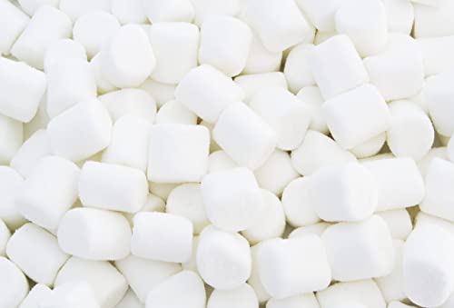 Fruchtgummi Mini Marshmallows Weiß (Marshmallow, Vanille) 1Kg Halal Fruchtgummis | Süßigkeiten für Kinder | mit Fruchtsaft | Frucht Gummi | Türkische Süßigkeit von Gama