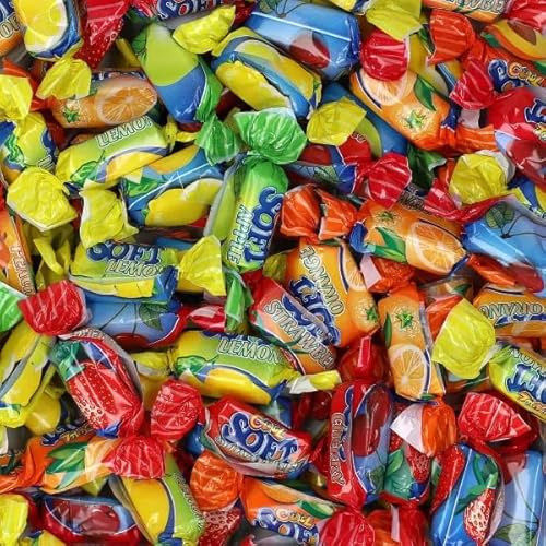 Soft Chewy Candy 1kg American Candy Box| Party Bonbonmischung|Süßigkeiten|Snackbox | für Kinder von Gama