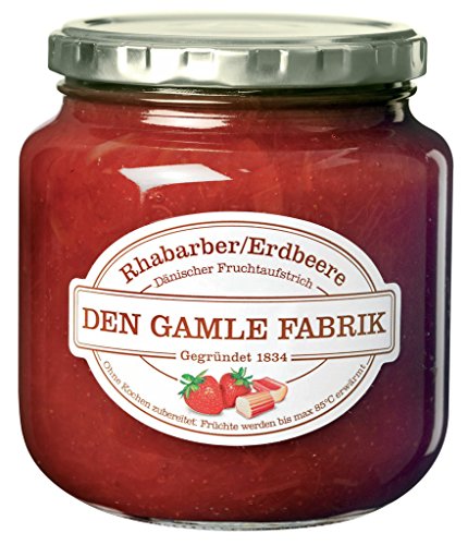 Den Gamle Fruchtaufstrich Rhabarber/Erdbeer 600g Den Gamle Fruchtaufstrich Rhabarber/Erdbeer 600g von Gamle Fabrik