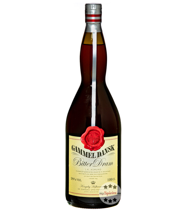 Gammel Dansk Bitter Dram (38 % Vol., 1,0 Liter) von Gammel Dansk