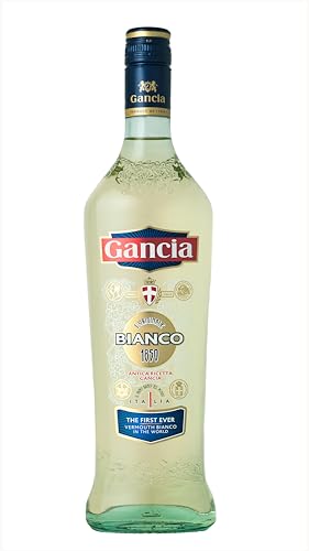 Gancia Vermouth Bianco - weißer italienischer Wermut - der perfekte Aperitif Wermut (1 x 1 l) von Gancia