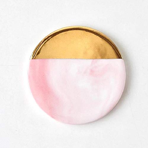 Creative, Marmor, Getreide, Keramik-Getränkehalter, isoliertes Tischset, Untersetzer, Nordic, Tassenmatte, Tasse und Untertasse Kerzenschale-Roségoldener Rand Creative, Marmor, Getreide, Keramik-Getränkehalter, isoliertes Tischset, Untersetzer, Nordic, Tassenmatte, Tasse und Untertasse Kerzenschale-Roségoldener Rand von GangKun