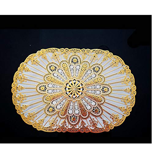 Gold, rose, tasse matte, aschenbecher pad, luxus, heißprägen, pvc, rutschfeste matte, vase matte, glasplatte, tischset-B Gold, rose, tasse matte, aschenbecher pad, luxus, heißprägen, pvc, rutschfeste matte, vase matte, glasplatte, tischset-B von GangKun