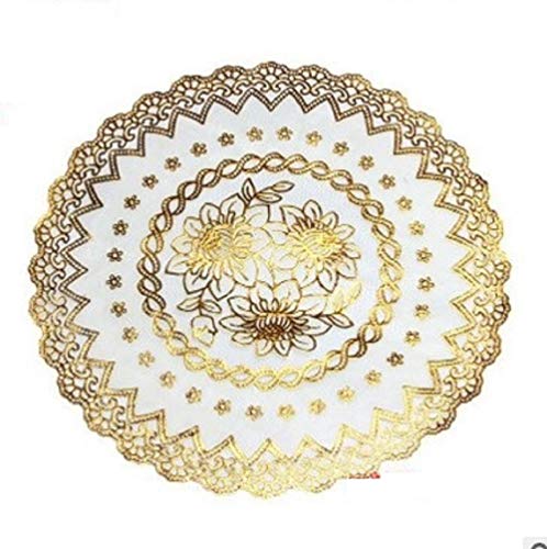GangKun Gold, Rose, Tasse Matte, aschenbecher pad, Luxus, heißprägen, PVC, rutschfeste Matte, vase Matte, glasplatte, tischset-B GangKun Gold, Rose, Tasse Matte, aschenbecher pad, Luxus, heißprägen, PVC, rutschfeste Matte, vase Matte, glasplatte, tischset-B von GangKun