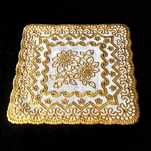 Gold, rose, tasse matte, aschenbecher pad, luxus, heißprägen, pvc, rutschfeste matte, vase matte, glasplatte, tischset-C Gold, rose, tasse matte, aschenbecher pad, luxus, heißprägen, pvc, rutschfeste matte, vase matte, glasplatte, tischset-C von GangKun
