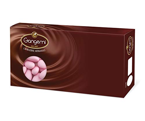 Gangemi Confetti - Feine Hochzeit Schokoladendragées (ca 250 Stück) Pink - 1000 g von Gangemi