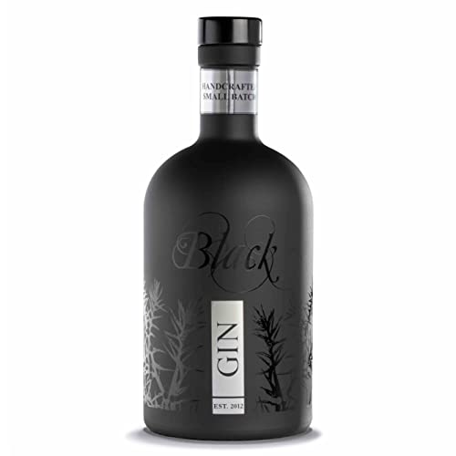 Gansloser Black Gin Dry Gin I Premium Gin mit 74 verschiedenen Botanicals I Handgemacht in Deutschland I 1x 0,7 L I 45% vol. Gansloser Black Gin Dry Gin I Premium Gin mit 74 verschiedenen Botanicals I Handgemacht in Deutschland I 1x 0,7 L I 45% vol. von Gansloser