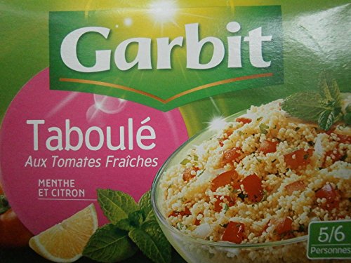 Taboulé - Tomates Fraiches, Citron, Menthe & Huile d'Olive Vierge (730g) - EU von Garbit