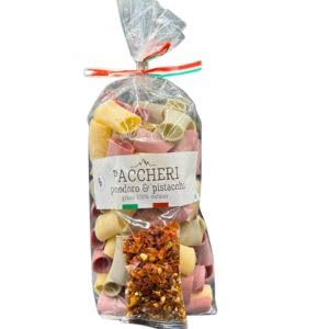 Paccheri Pomodoro e Pistacchi - Original Pasta Paccheri Pomodoro e Pistacchi - Original Pasta von Gardasee-Inside TIPPS FÜR GARDASEELIEBHABER