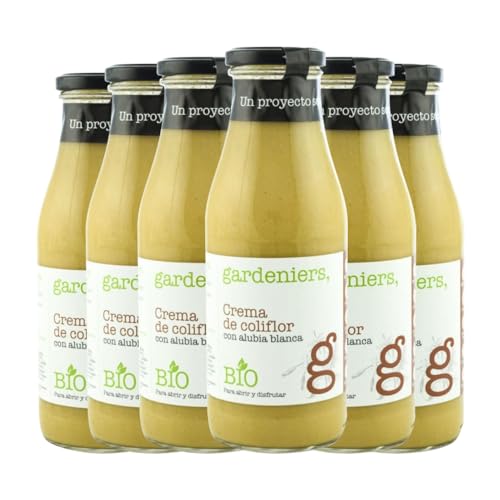 Gardeniers Blumenkohlcreme mit weißer Bohne, 490 g, 6 Flaschen, insgesamt 2,94 kg Gardeniers Blumenkohlcreme mit weißer Bohne, 490 g, 6 Flaschen, insgesamt 2,94 kg von Gardeniers