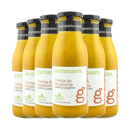 Gardeniers Karottencreme Lauch und Ingwer, 490 g, 6 Flaschen, insgesamt 2,94 kg Gardeniers Karottencreme Lauch und Ingwer, 490 g, 6 Flaschen, insgesamt 2,94 kg von Gardeniers