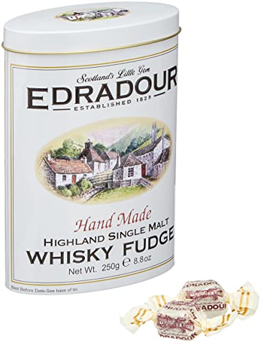 Gardiner's of Scotland Gardiner´s Whisky Fudge Edradour – Handgemachte weiche WhiskyKaramellBonbons, 250 gramm von TEADZ