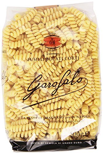 Garofalo Fusilli bucati Corti Dry Pasta 500g von GAROFALO