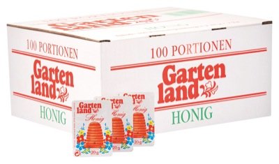 Gartenland Bienenhonig Portionen 100x20g Gartenland Bienenhonig Portionen 100x20g von Gartenland