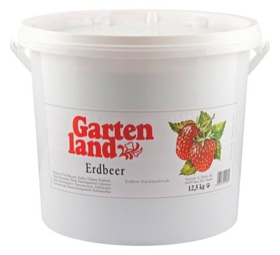 Gartenland Konfitüre Erdbeer F45% 12,5kg von Gartenland