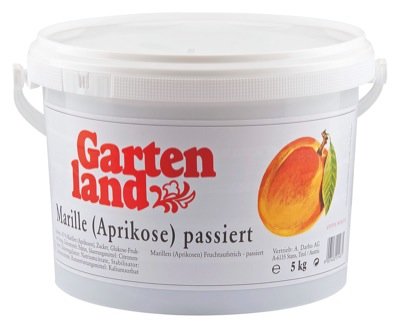 Gartenland Konfitüre Marille F45% 5kg von Gartenland