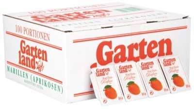 Gartenland Port.100x25g, Marille F45% Gartenland Port.100x25g, Marille F45% von Gartenland