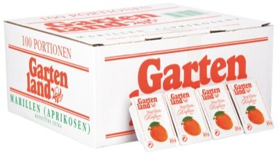 Gartenland Port.100x25g, Marille F45% von Gartenland