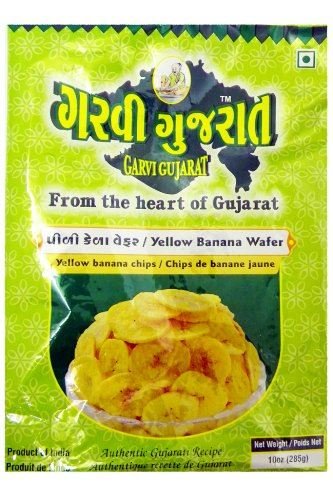 Garvi Gujarat - Gelbe Bananen-Chips - 3 x 285 g von Garvi Gujarat