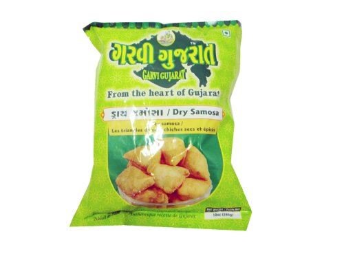 Garvi Gujarat - Gewürzte Samosa-Teigtaschen (trocken) - 3 x 285 g von Garvi Gujarat