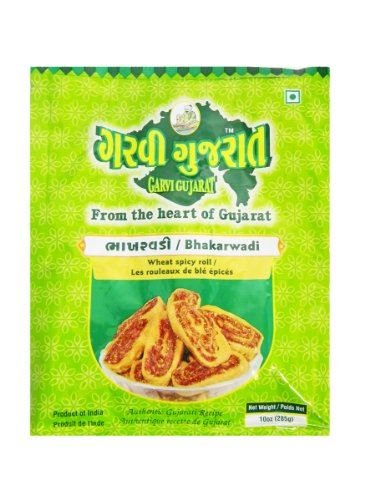 Garvi Gujarat - Gewürzte Weizen-Chips (Bhakarwadi) - 3 x 285 g von Garvi Gujarat