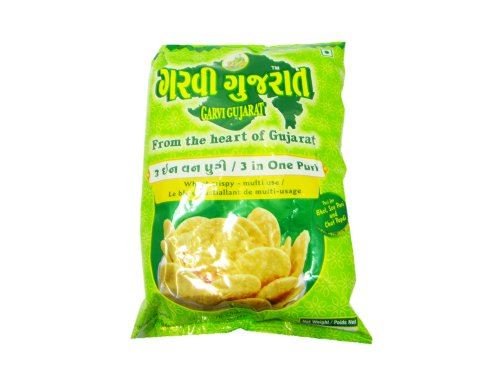 Garvi Gujarat - Weizen-Crisps/Chips (3-in-1 Puri) - 3 x 285 g von Garvi Gujarat