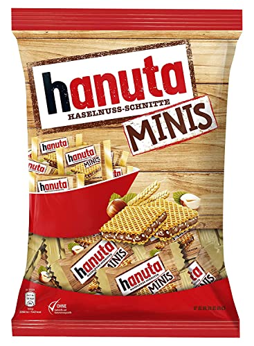 1x HANUTA MINIS im Beutel 200 g - Süßigkeiten, Nahrungsmittel 1x HANUTA MINIS im Beutel 200 g - Süßigkeiten, Nahrungsmittel von Gastobedarf Mühlan