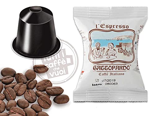 100 Kaffee Kapseln - Blu - Comp. Nespresso - Gattopardo von Gattopardo