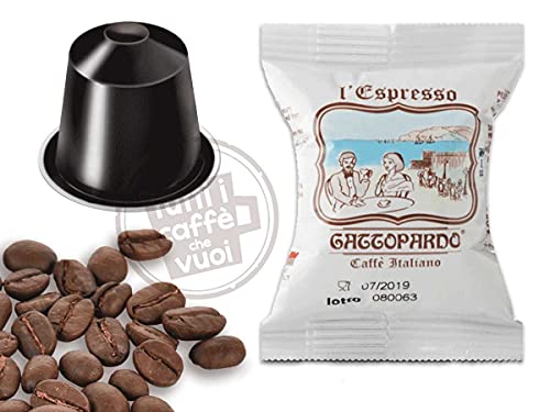 100 Kaffee Kapseln - Blu - Comp. Nespresso - Gattopardo von GATTOPARDO